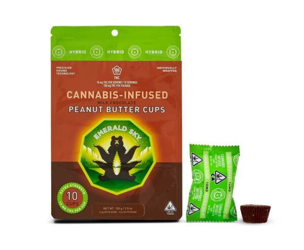 buy Emerald Sky Extra Strength Peanut Butter Cups Indica online